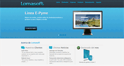 Desktop Screenshot of lomasoft.com.ar